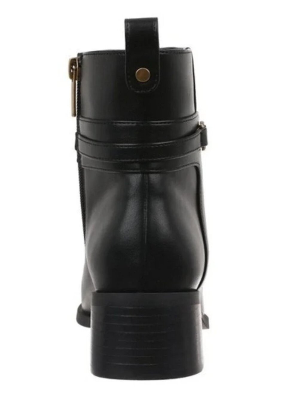 Giani Bernini Mansonn Round Toe Block Heel Booties Black 9.5 M NWT - Picture 2 of 4